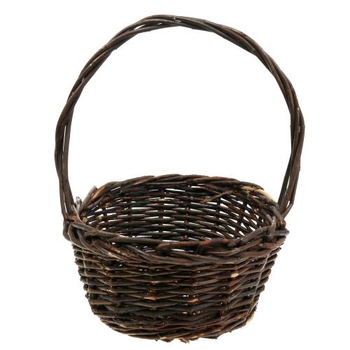 Henkelkorb Weide Oval 28cm x 20cm | Floristik24.ch