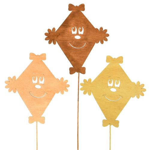 Floristik24 Herbst Drachen, Gartenstecker, Herbststecker L32,5cm 12St