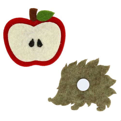 Floristik24 Herbstdeko zum Streuen und Kleben Filz 12St