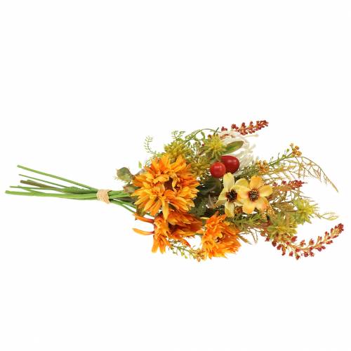 Floristik24 Blumenstrauß Herbst Orange 40cm