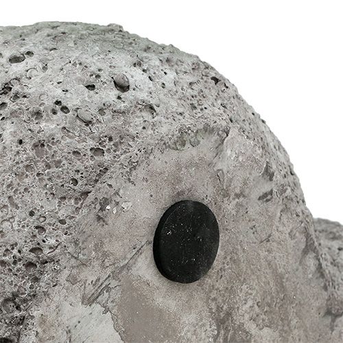 Floristik24 Herz zum Bepflanzen 24cm x 25cm Grau