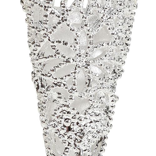 Artikel Hochzeitsanstecker mit Magnet silber 4,5cm