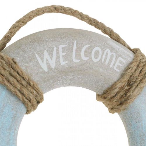 Floristik24 Maritime Deko Rettungsring Deko Nautische Holzdeko Ø30cm