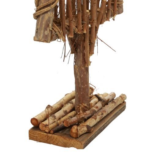 Artikel Holz Tannenbaum Deko Holzdeko Äste Reben 27,5x10x60cm