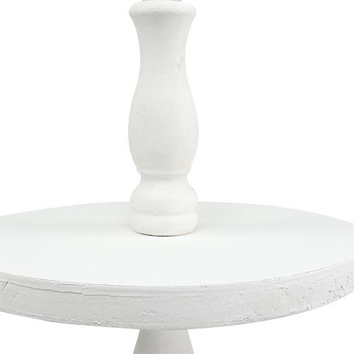 Holzetagere weiß H50cm | Floristik24.ch