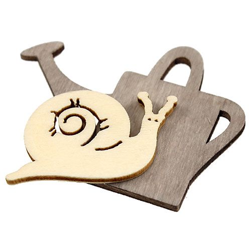 Artikel Holzgarten Streu Deko 4cm - 6cm Natur 72 St