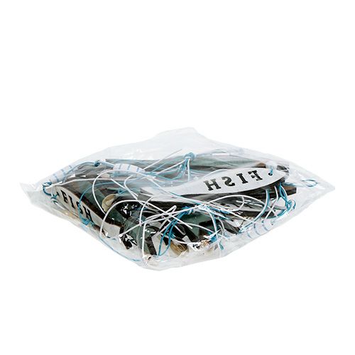 Artikel Holzhänger Fische Blau 36cm 4St