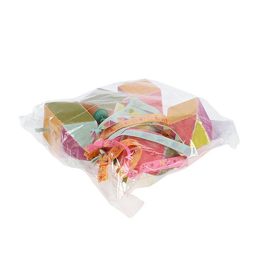 Holzhänger Vogelhaus 7x3x3cm bunt 6St | Floristik24.ch