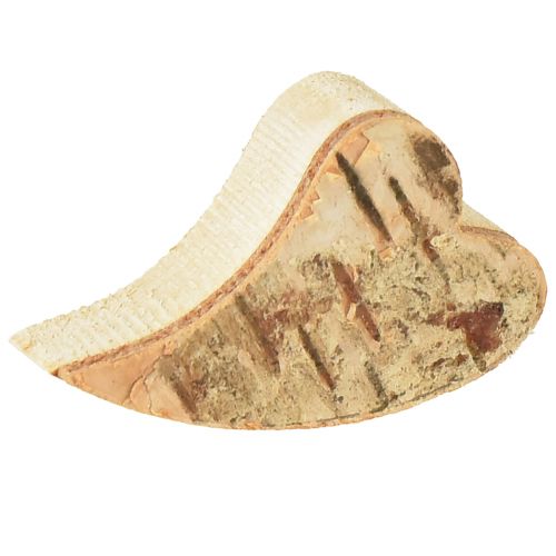 Artikel Holzherzen mit Birkenrinde Birkenherzen Herzen 3–4cm 30 St