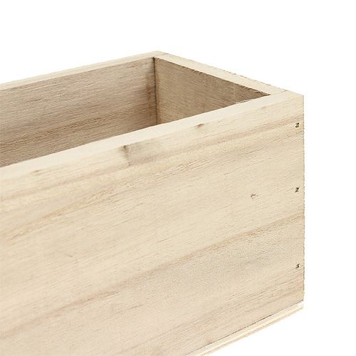Floristik24 Holzkasten Natur 32cm x 9cm H8,5cm