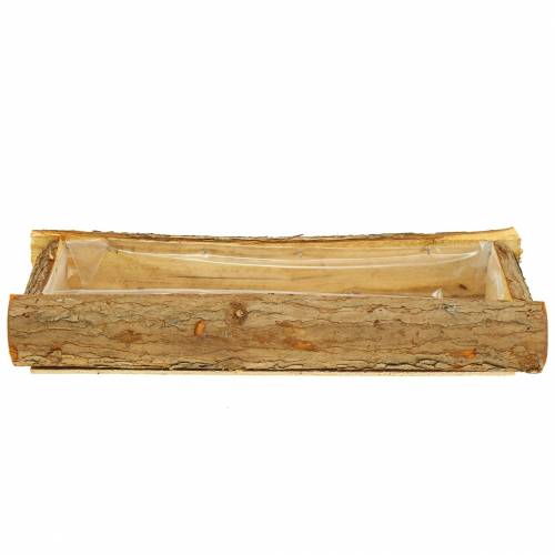 Floristik24 Pflanzkasten Holz Natur 40cm x 15cm H6cm