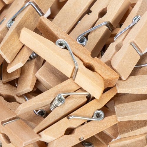 Artikel Holzklammer Mini Wäscheklammer Deko Klammer 3,5cm 50 St