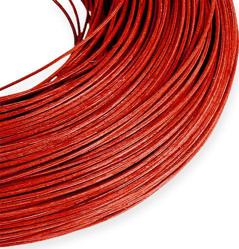 Floristik24 Peddigrohr Rot 1,3mm 250g