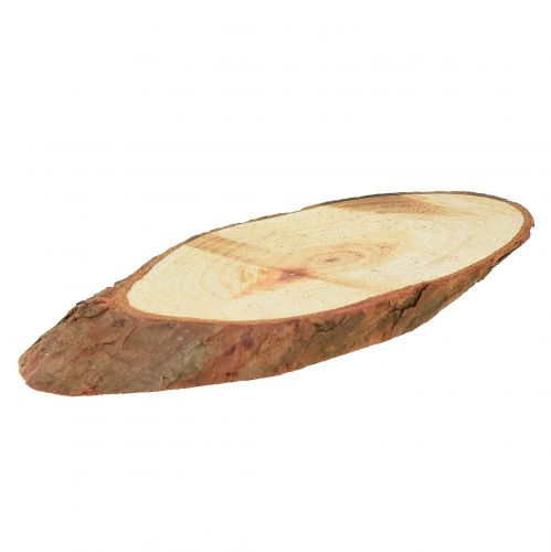 Artikel Holzscheiben Oval Tischdeko Bastelbedarf Deko 6,5–8cm 450g