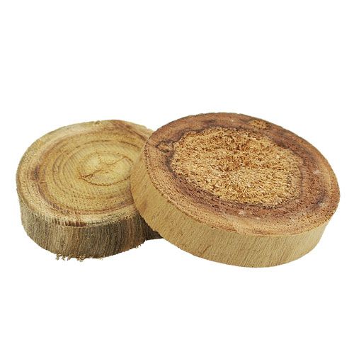 Floristik24 Holzscheiben natur 6-8cm 500g