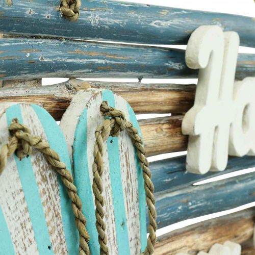 Floristik24 Holzschild “Haus am See“ Maritime Hängedeko 46×5×27cm