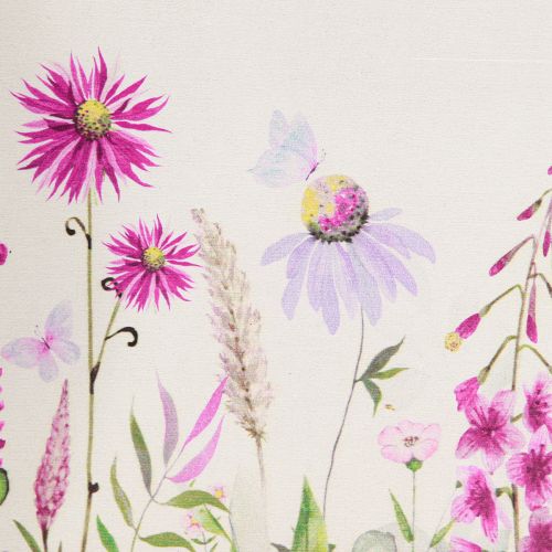 Artikel Holztablett rechteckig Natur Blumen Schmetterling L35cm