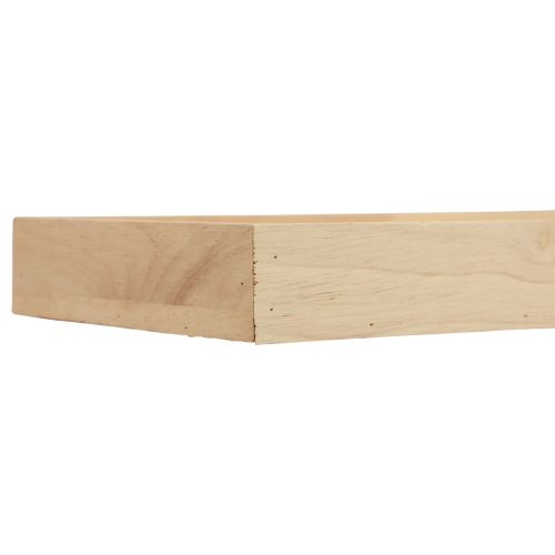 Floristik24 Holztablett Deko Tablett Holz Rechteckig Natur 28×15×3,5cm