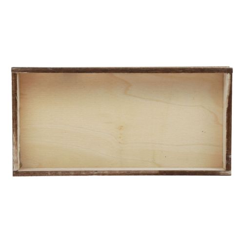 Artikel Holztablett geflammt Deko Tablett Tischdeko rustikal 30×15×3cm