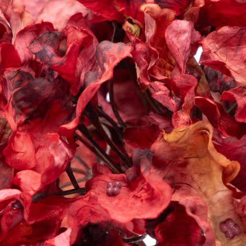 Künstlicher Hortensienzweig Rot 74cm | Floristik24.ch