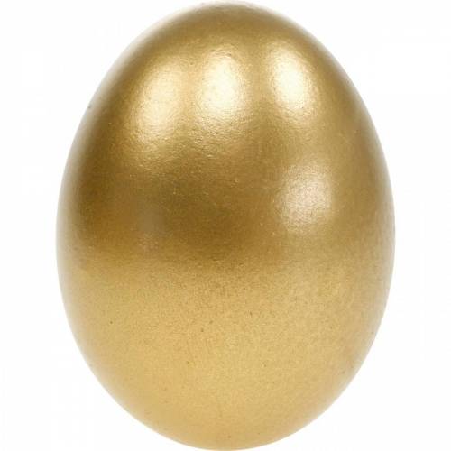 Artikel Hühnereier Golden Ausgeblasene Eier Osterdeko 10St