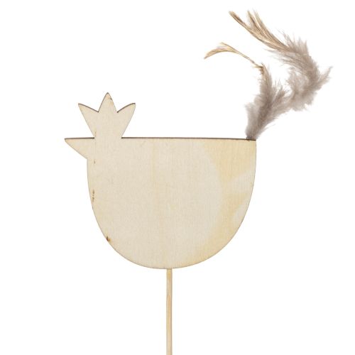 Artikel Hühnerstecker im Osterdesign zur fröhlichen Frühlingsdekoration 7cm 12St