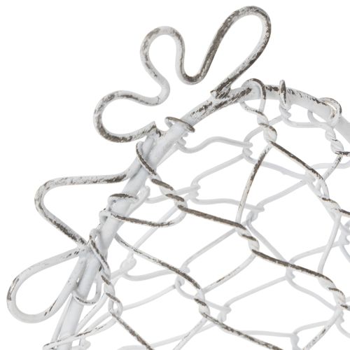 Artikel Drahtkorb in Huhn Form für Ostereier Charmante Ergänzung zu Osterdeko 14cm