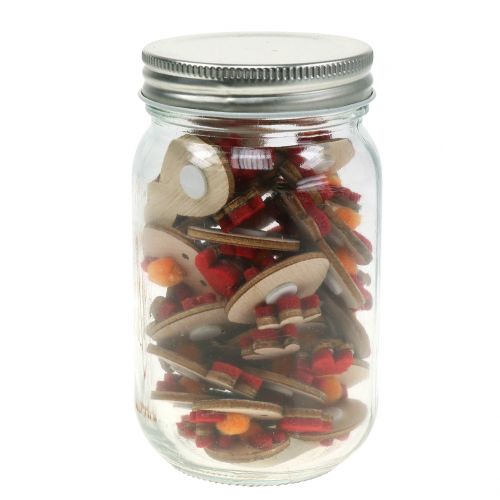 Artikel Hahn Holz im Glas 36St