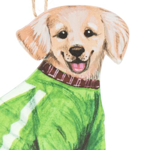 Weihnachtsanhänger Hunde aus Metall, 12 cm, 2 Stück | Floristik24.ch