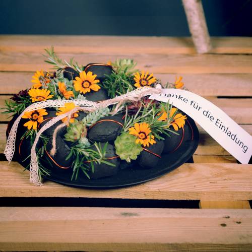 Floristik24 Aluminiumdraht Orange Ø2mm 500g 60m