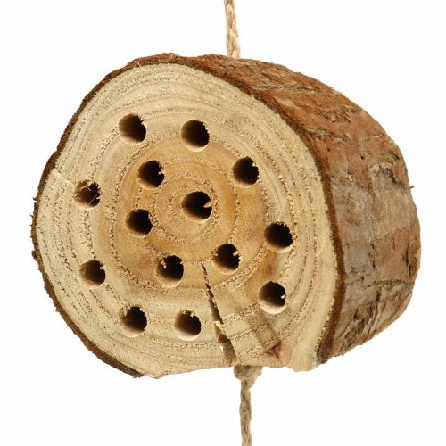 Insektenhotel Holz H65cm Nisthilfe zum Aufhängen