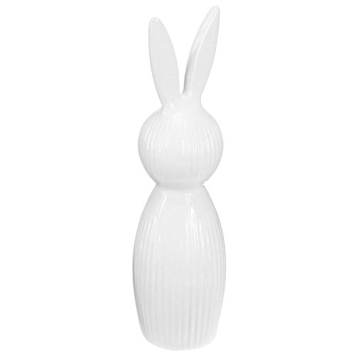 Schlichte Hasenfigur als dekoratives Objekt für moderne Frühlingsarrangements 22cm 2St
