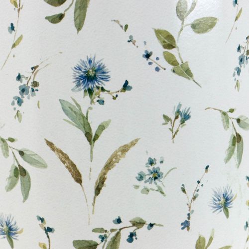 Floristik24 Deko-Kanne Metall Vintage Blumenvase Gartendeko Pflanzkübel H33cm