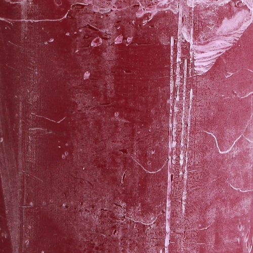 Artikel Kerzen durchgefärbt Stumpenkerzen Berry 85×120mm 2er Set Rot Dekoration