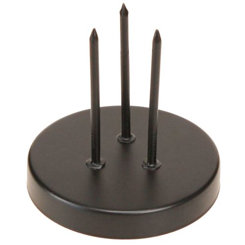 Kerzenhalter Adventskranz Metall Schwarz matt Ø8cm 4 St | Floristik24.ch