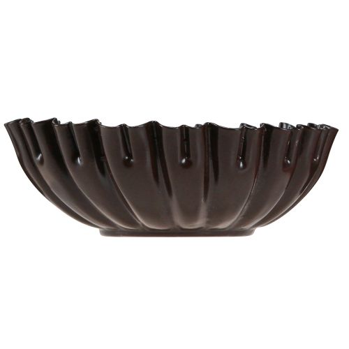 Artikel Kerzenhalter Vintage Kuchenform Dunkelbraun Ø11,5cm 4 St