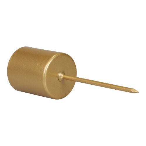 Artikel Kerzenhalter Dorn Kerzenhalter Stecken Gold 3,2cm×4cm 4 St