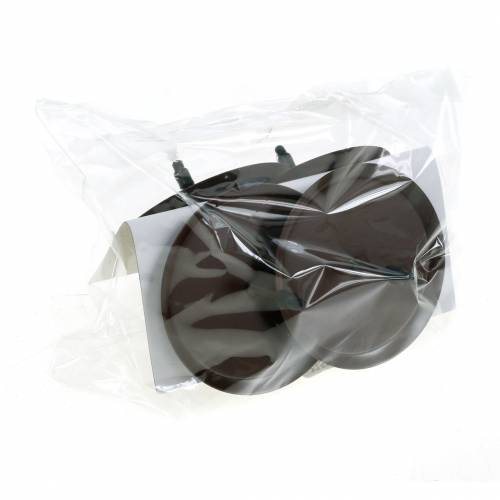 Artikel Kerzenhalter Braun Ø6cm 4St