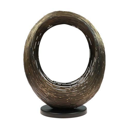 Floristik24 Kerzenleuchter Metall Deko Skulptur Teelichthalter H33,5cm