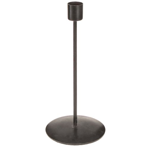 Floristik24 Kerzenständer Stabkerzenhalter Antikbraun H21,5cm 2St