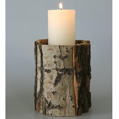 Artikel Kerzenhalter Holz Ø13cm H16cm