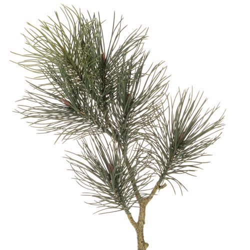 Künstlicher Kiefernzweig mit Zapfen 70 cm grün