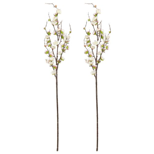Artikel Kirschblüten Deko Zweig Kunstzweig Weiße Blüten 96cm 2St