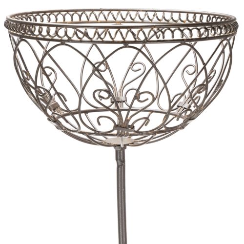 Floristik24 Metallkorb Garten Vintage Stil Dekorationsartikel für stilvolle Outdoor Nutzung 95cm