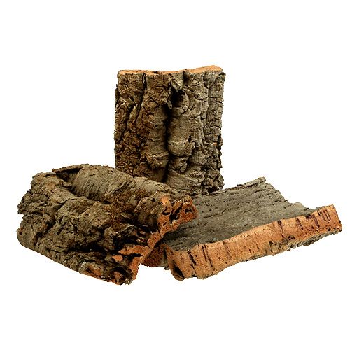 Korkrinde Natur 5er-Set Basteln Dekoration 30x20cm