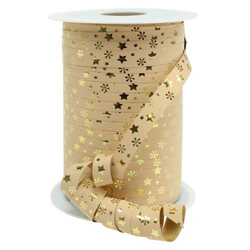 Kräuselband Polyband Weihnachtsmotiv B10mm 150m