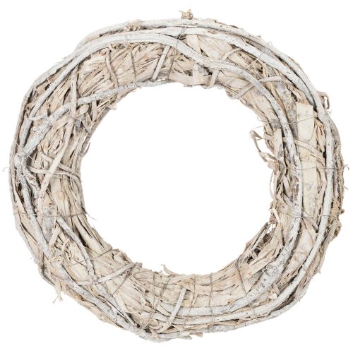 Türkranz aus Holz in Geweiss 40 cm