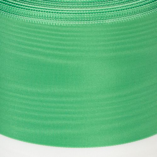 Kranzbänder Moiré 125mm x 25m in Grün-Weiß, Schleifenband Taftbindung, Nationalband Dekoband | Floristik24.ch