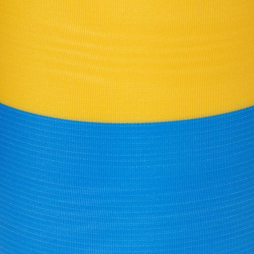 Kranzband Moiré 150 mm Blau-Gelb – Dekoband für Trauerkränze und Feierlichkeiten | Floristik24.ch