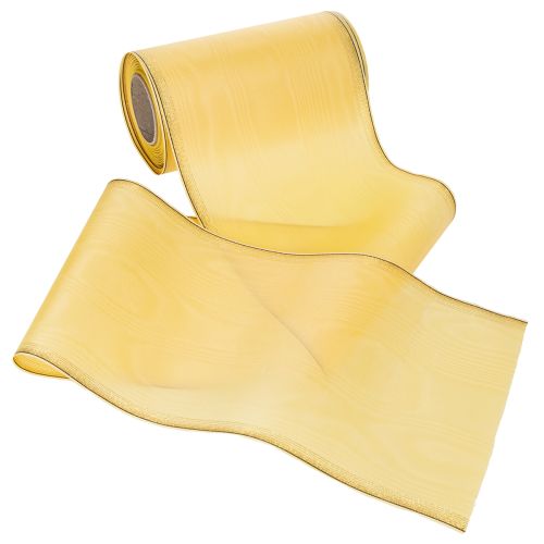 Artikel Kranzband Moiré Kranzband Gelb 175mm 25m